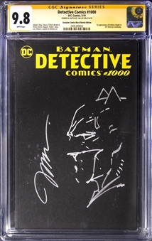 2019 DC Comics "Detective Comics" #1000 (Jim Lee Signed, Scorpion Comics Black Sketch Edition) - CGC 9.8 White Pages 